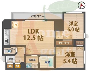 リバーレ中野坂上の物件間取画像